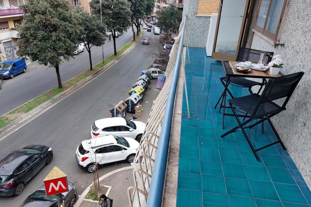 4Bnb - Cozy Albornoz Flat Roma Exterior foto