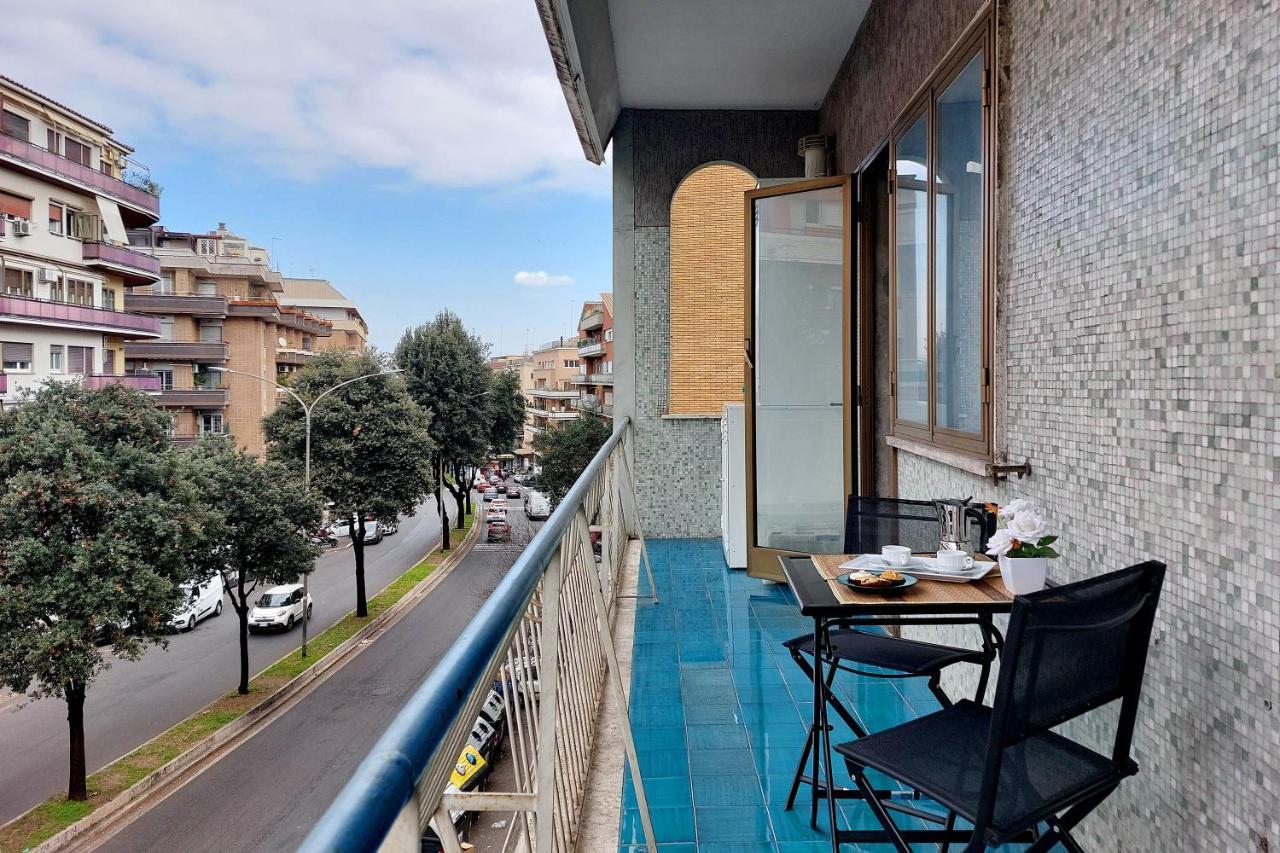 4Bnb - Cozy Albornoz Flat Roma Exterior foto