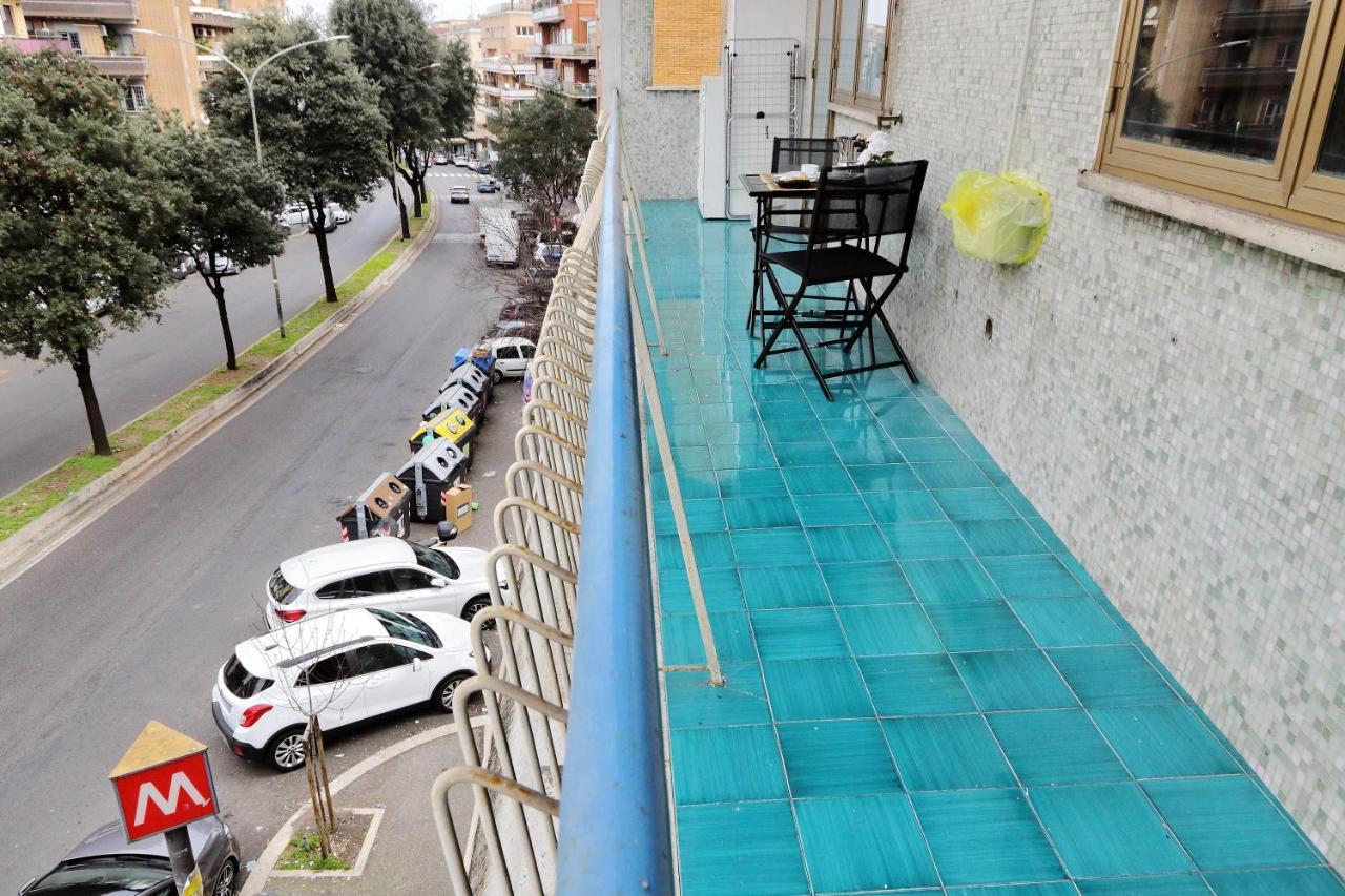 4Bnb - Cozy Albornoz Flat Roma Exterior foto